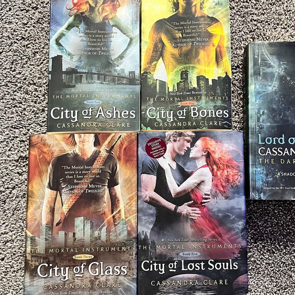 The Mortal Instruments Book Bundle 1 2 3 5 - Cassandra Clare